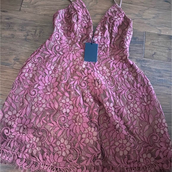 Pink/purple dress (Brand: NBD) Jonas dress - Picture 2 of 16